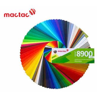 Mazzetta colori Mactac 8900 Pro Pellicola da intaglio