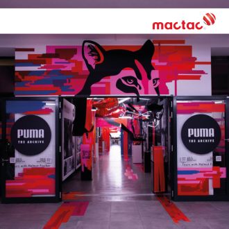 MacTac 9800 Cast noir-blanc mat largeur 123cm