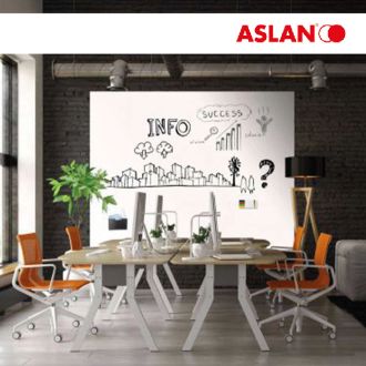 Aslan WB 995 Tableau Blanc Largeur 137cm