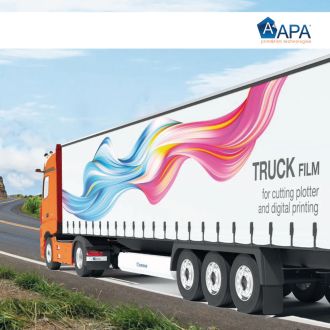 Film pour impression sur châssis de camion APA