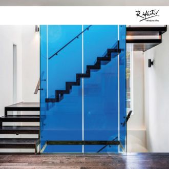 Reflectiv 61185 Bleu Azur Largeur 152cm