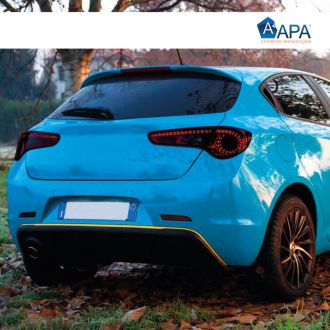 APA Tail light Film Light Medium Dark Blackout