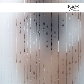 Reflectiv INT 290 Dépoli Gouttes De Miel Largeur 152cm