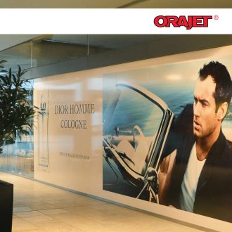 Film d'impression Oracal 3162 pour la publicité extérieure de courte durée Rapid Air 152cm