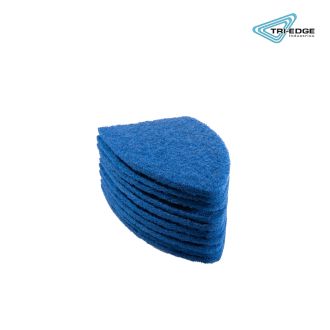 Lot de 10 recharges Scrub-It Blue pour Tri-Edge – nettoyage doux avant pose vinyle.