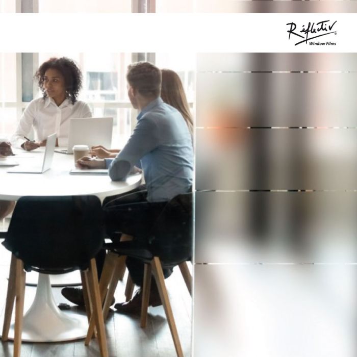 Reflectiv INT 237 Bandes Dépolies dégressives Largeur 152cm