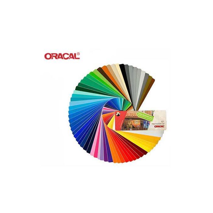 Nuancier de couleurs Oracal 651