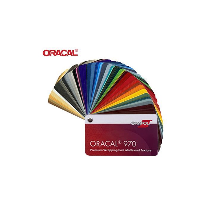 Nuancier de couleurs Oracal 970 Matte et Texture