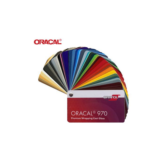 Nuancier de couleurs Oracal 970 Brillant Gloss cast