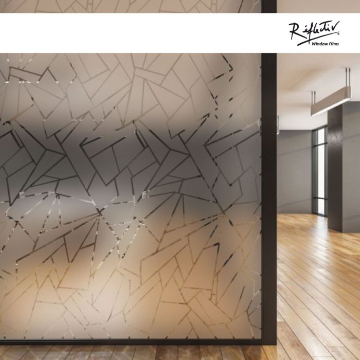 Reflectiv INT 520 Verre Brisé Dépoli Largeur 152cm