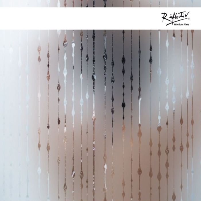 Reflectiv INT 290 Dépoli Gouttes De Miel Largeur 152cm