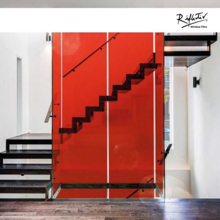 Reflectiv 60193 Rouge Vermillon Largeur 152cm