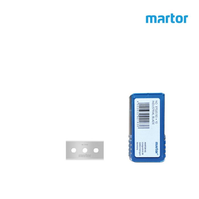 Pack de 10 lames Martor Nr. 37 pour cutter Snitty, lames de rechange pour découpe sûre de film plastique et vinyle