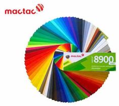 Gamme de couleurs MacTac 8900