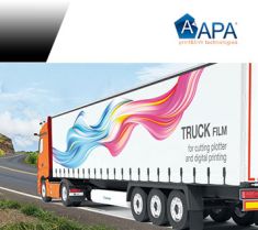 APA AP/280 Blanc Mat largeur 122cm
